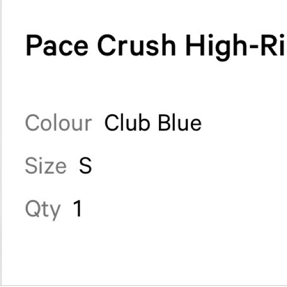 Lightly used LuluLemon Pace Crush High Rise Short 2.5” - Picture 5 of 5